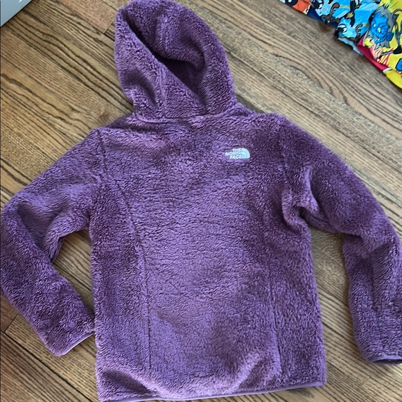 Cozy Purple Kids' Fleece Hoodie - Picture 3 of 3